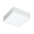 thumbnail image 2 of 888307C-Besa Lighting-Geo 11-Two Light Flush Mount-11 Inches Wide by 4.25 Inches High-Opal Matte/Clear Glass Color-Incandescent Lamping Type, 2 of 3