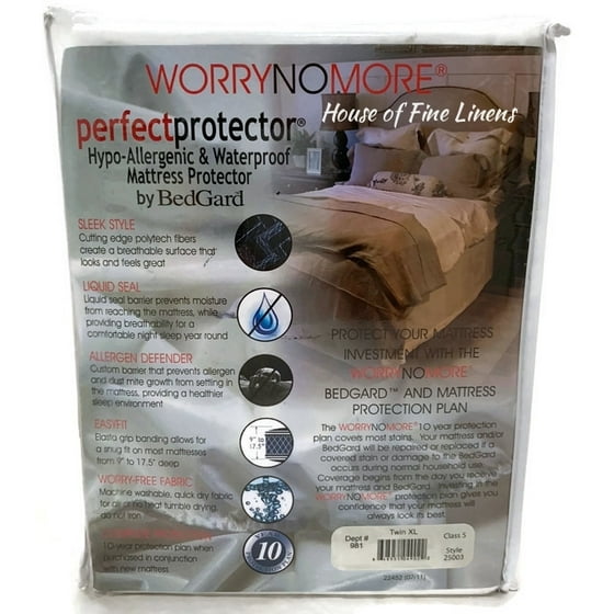 Bedgard Worry No More Perfect Protector Twin Xl Mattress