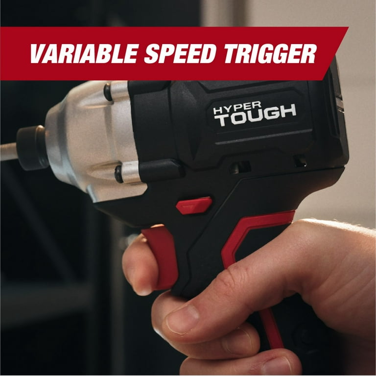 Free Shipping! Hyper Tough 20V Brushless Impact Driver with