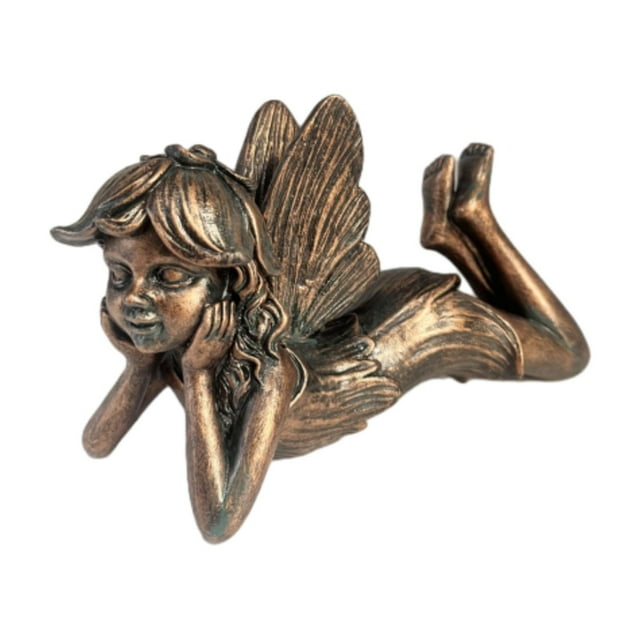 Estatua de ángel decorativa para jardín, decoración de , adorno de escritorio, escultura de ángel para muebles