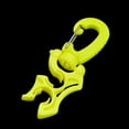 thumbnail image 3 of 2 Paquets Support de Boyau de Régulateur BCD Double pour Plongée avec Pince Convient aux Boyaux à Basse Haute Pression Régulateurs Jauges Accessoire Vert Fluorescent, 3 of 7