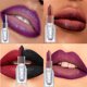 thumbnail image 2 of 2-in-1 2 Colors Matte Waterproof Velvet Nude Lipstick Sexy Red Brown Pigments Non-Stick Cup Shinny Black Polarized Lipgloss, 2 of 5