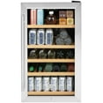 thumbnail image 2 of GE GVS04BQNSS 19 inch Stainless Wine Center and Beverage Center, 2 of 5
