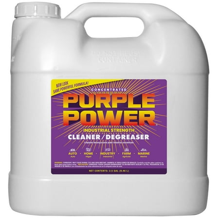 Purple Power Concentrate Engine Degreaser, 2.5 Gallons for Home and Vehicle Maintenance