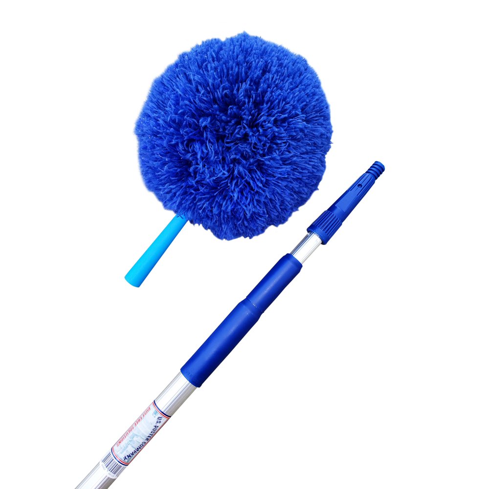 Round Microfiber Extension Duster for Cleaning Tall Ceilings Walmart