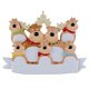 thumbnail image 3 of Colgante Feliz árbol de Navidad Adorno en forma de animal Colgante de ventana Festival Decoración de resina, 7 animales Eigraketly AP003824-06, 3 of 7