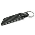 thumbnail image 4 of iPick Image for Chevrolet Silverado Black Real Carbon Fiber Blade Style with Black Leather Strap Key Chain, Official Licensed, 4 of 6