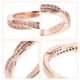 thumbnail image 2 of Abertura de anillo de circón anillo ajustable anillo simple joyería de anillo de moda para mujeres, 2 of 6