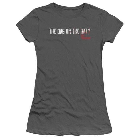 Ray Donovan - Bag Or Bat - Juniors Teen Girls Cap Sleeve Shirt - Small