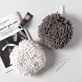 thumbnail image 5 of Hanging Towel Balls, Microfiber Quick Dry Hand Towels, Quick Drying Soft Absorbent Cloth for Kitchen 3pcs, 5 of 5