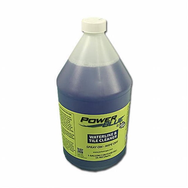 Jacks Magic PB128 Power Blue Waterline & Tile Cleaner, 1 gal Bottle