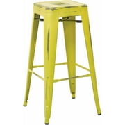 Bristow 30" Antique Metal Bar Stool, 4 Pack by Office Star Products
