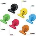 thumbnail image 3 of 12pack Fridge Magnets Refrigerator Magnets Magnetic Clips Heavy Duty Detailed List Display Paper Fasteners on Home& Office& Teaching (Multicolored, 12), 3 of 15