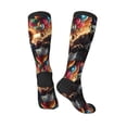 thumbnail image 5 of Lsque Chucky Printed Crew Socks Men's Women's LightWeight Thin Casual Calf Socks ,Knee High Socks,Cotton Socks, 5 of 9