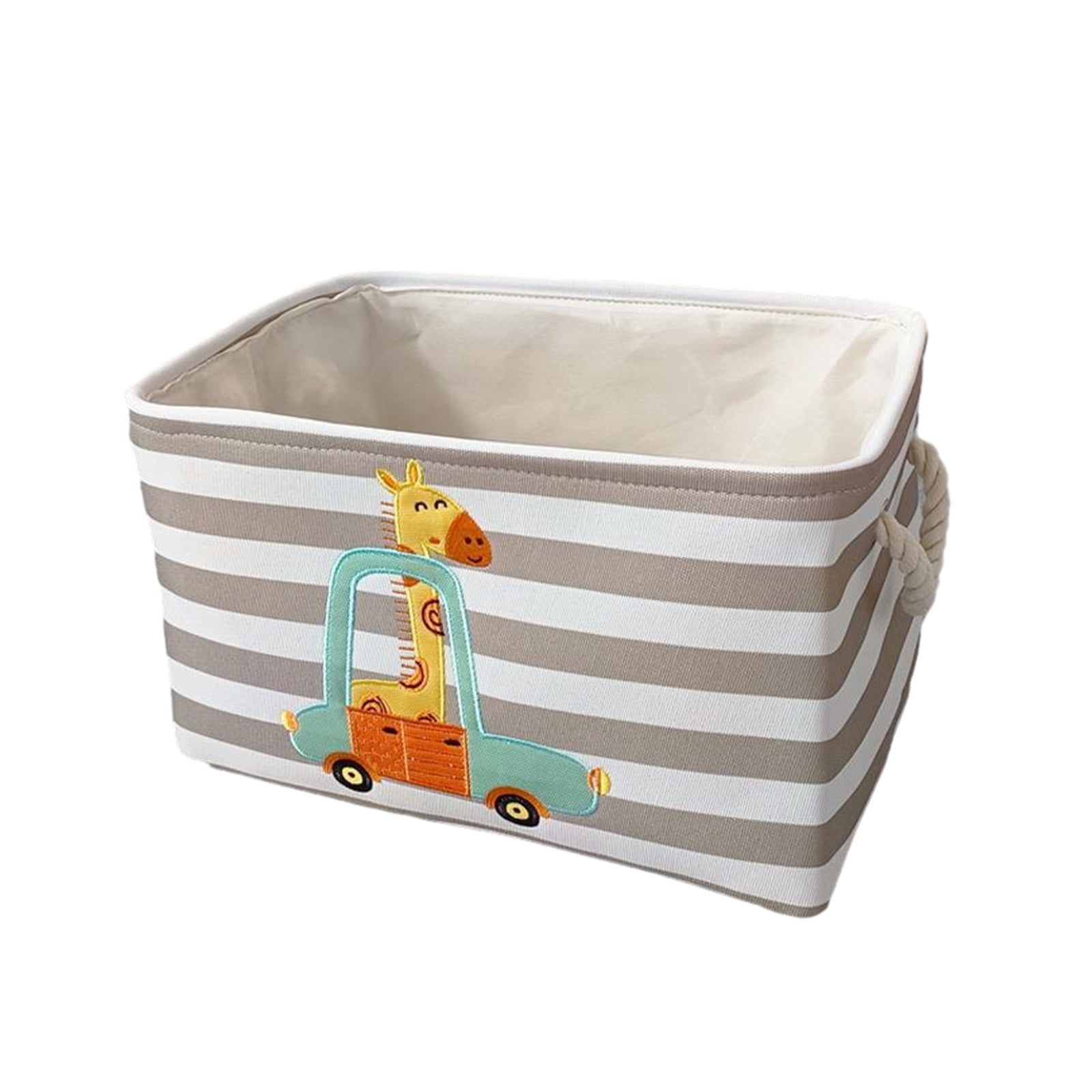 Baby Laundry Basket Cute Giraffe Foldable Toy Storage Bucket Picnic Dirty Clothes Basket Box Cartoon Animal Organizer