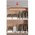 thumbnail image 4 of Yidarton Tableware Storage Rack Tableware Filter Rack Sorting Rack Separation Card Slot, 4 of 10