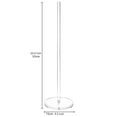 thumbnail image 3 of Yibooy Freestanding Toilet Paper Holder Acrylic Toilet Tissue Roll Stand for Bathroom, 3 of 8