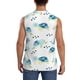 thumbnail image 4 of Fotbe Sea Turtle Men's Camiseta sin Mangas Estampada para Hombres, Playera Casual para Gimnasio, Entrenamiento, Playa-3X-Large, 4 of 7