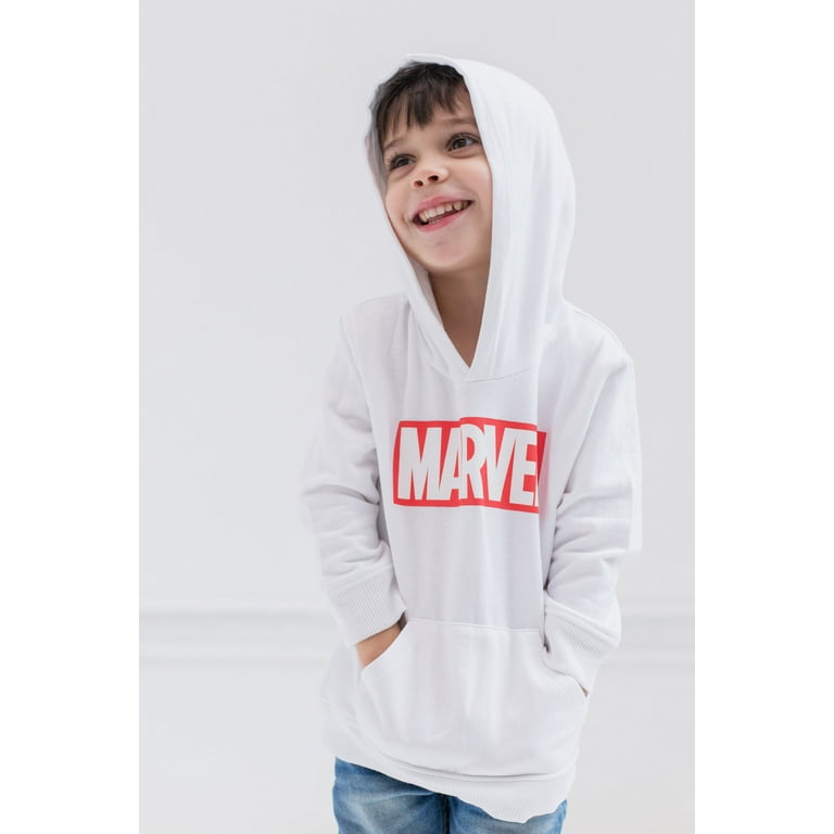 White hotsell avengers hoodie