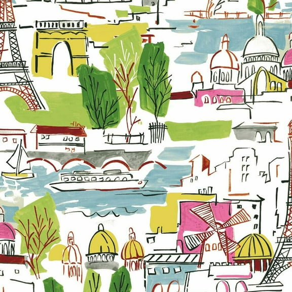Waverly Arrondissement Peel and Stick Wallpaper