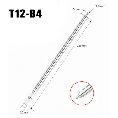 

Goodhd T12 B Series Soldering Iron Tip For 950D 202 942 Soldering Station WeldingTool