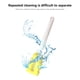thumbnail image 4 of Cepillo suave para botellas: cepillo de esponja para botellas suave y fácil de limpiar, el cepillo de esponja para botellas puede limpiar eficazmente las manchas en el fondo de la taza. Akmoler, 4 of 9
