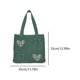 thumbnail image 4 of Bolso Hombro para Mujer Hueco Playa Informal Verano Ganchillo () Verde, 4 of 9