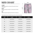 thumbnail image 6 of Daiia Pink Flamingo Mens Woven Stretch Pajama Short,Short Pajama Pants-Small, 6 of 9