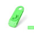 thumbnail image 2 of 10 Uds. Clip de lona para carpa, hebilla de Clip para toldo, abrazaderas para lona de cuerda de viento (verde), 2 of 3