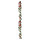 thumbnail image 4 of Matsuzay Flor de rosa artificial, plantas falsas, simulación de vid de rosa, flores colgantes de pared portátiles, decoración para fiesta de Rojo 230*8 2piezas, 4 of 6