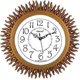 thumbnail image 1 of Plastic Wooden Look Designer Wall Clock Small, 1 of 3