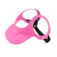 thumbnail image 1 of Pink UV-Protective Pet Sun Hat for Small Dogs - Ear-Exposed Design with Extra-Wide Brim, Chin Strap & Stretchable Fabric - Outdoor Summer Accessory for Cooling, Stylish Photo Shoots & Secure Fit, 1 of 1