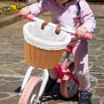 thumbnail image 6 of Tnarru Kids Bike Basket,Bike Hanging Basket,Waterproof Detachable Bike Storage Basket,Handlebar Basket for Boys Girls School Outdoor Brown, 6 of 9