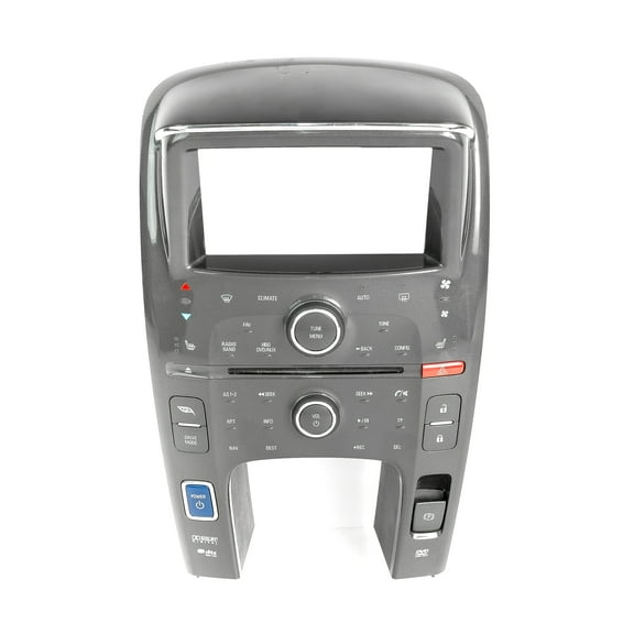 Restored 2011 Chevrolet Volt Single Radio Climate Full Control Panel Bezel 22740355 (Refurbished)