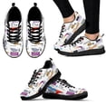thumbnail image 1 of Zapatillas de deporte blancas con estampado de número de seguimiento logístico, zapatillas informales de primavera, zapatos de malla transpirables, 1 of 6