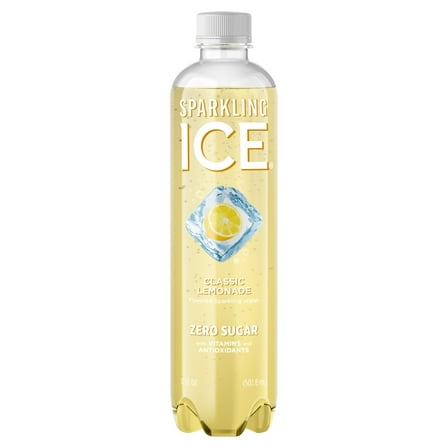 2 Pack - Sparkling Ice Classic Lemonade Sparkling Water 17 fl. oz. Bottle Package May Vary