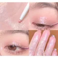thumbnail image 1 of Delineador de ojos brillante de 6 colores, resaltador en barra, perla mate, lápiz de gusano de seda, sombra de ojos marrón té, cosméticos de maquillaje de belleza impermeables, 1 of 5