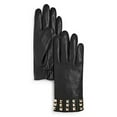 thumbnail image 1 of Aqua Studded Leather Tech Gloves, 1 of 1