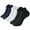 2Black/2White/2Dark Blue, variant on 6 Pairs Ankle Socks for Women Men Heel Tab Athletic Running Socks