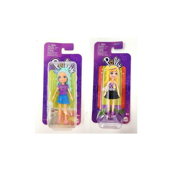 Bundle of 2 | Polly Pocket Impulse 3-inch Doll Collection | HKV81 & HRD57