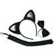 thumbnail image 1 of Disfraz infantil de gato de dibujos animados (3 piezas): diadema con orejas y cola para juegos de rol, accesorios de cosplay de animales, accesorios de actuación., 1 of 7