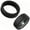 Black, variant on Soft Silicone Case for Smart Ring,Anti-Scratch, Lightweight & Comfortable Protective Sleeve,Wear Resistant Smart Ring Guard Cover（Size:S）