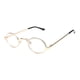 thumbnail image 1 of Gafas de sol retro de metal ovaladas para hombres Sonducket color oro, 1 of 6