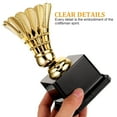 thumbnail image 5 of Gold Badminton Trophy Cup - 1st Place Winner Medal, 5 of 6