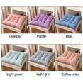 thumbnail image 3 of 16x16 inch Anti Slip Soft Square Cotton Chair Seat Cushion Pillow Mat Pads Buttocks for Kitchen Chairs Home Office Decor, 3 of 7