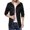 Black, variant on Vedolay Men's Jacket Button Down Long Sleeve Soft Cardigan Blazer Jackets Black,L