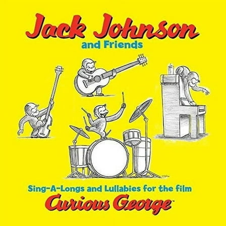 Jack Johnson & Friends - Curious George (Sing-a-Long Songs and Lullabies for the Film) - Music & Performance - Vinyl