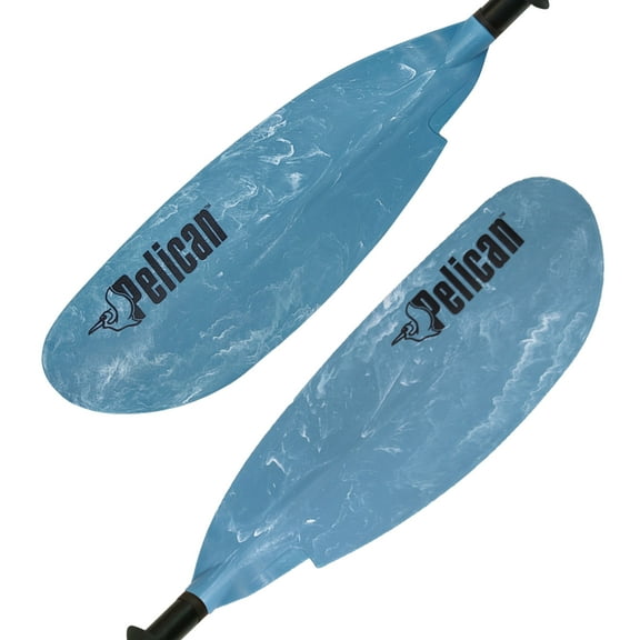 Pelican - Poseidon Kayak Paddle - Aluminum Shaft with Reinforced Fiberglass Blades - 94.5in - Aqua