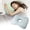 Deep Gray, variant on Ear Pillow for Side Sleepers, Adjustable Ear Guard Cushion with Ear Hole for Ear Comfort and Pressure Relief, Washable, White