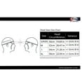 thumbnail image 3 of Fairtex HG10 Headgear Head Guard Super Sparring - Black  White, 3 of 8